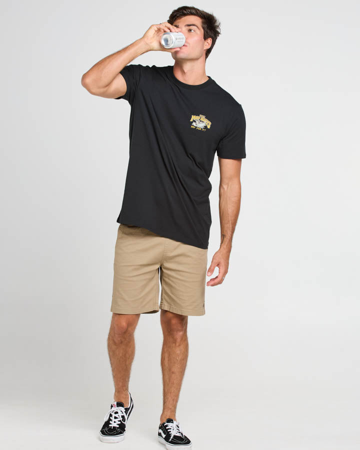 TINS AND TINNIES | SS TEE - BLACK
