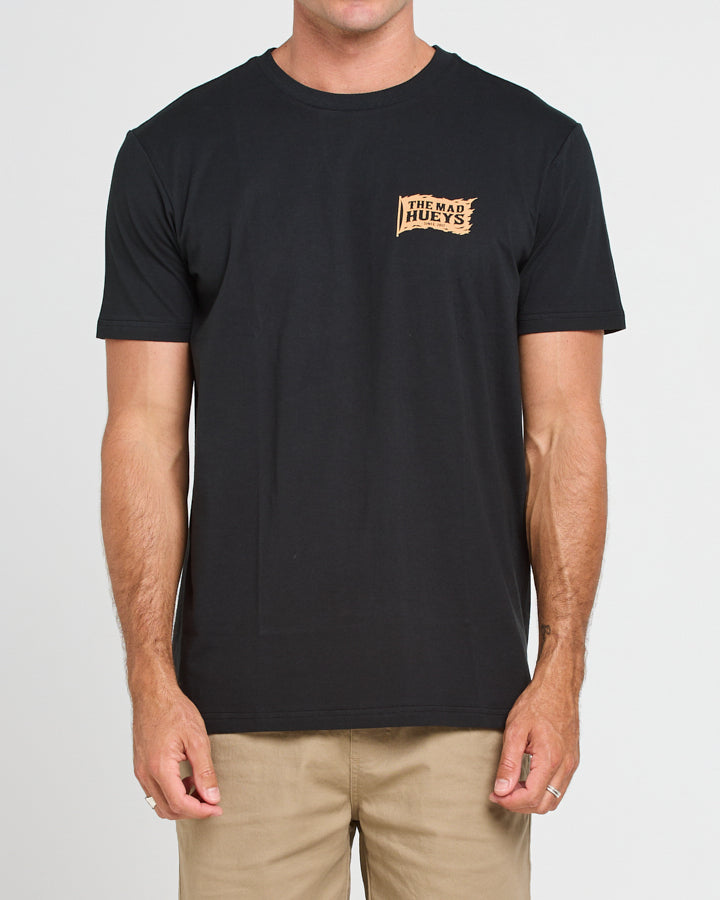 CAPTAIN COOKED | SS TEE - BLACK