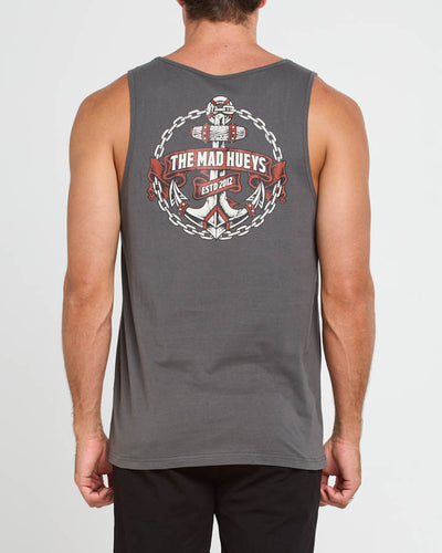 CHAINED ANCHOR | TANK - CHARCOAL