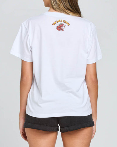 BIG DAY FOR IT | WOMENS SS TEE - WHITE