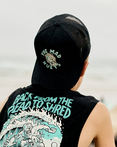 BACK FROM THE DEAD | YOUTH FOAM TRUCKER - BLACK