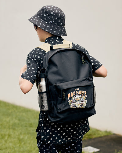 THE ISLAND CAPTAIN | YOUTH BACKPACK - BLACK