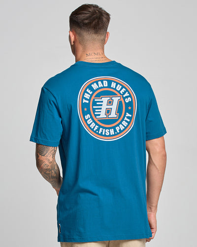 H SERIES | SS TEE - DARK COBALT