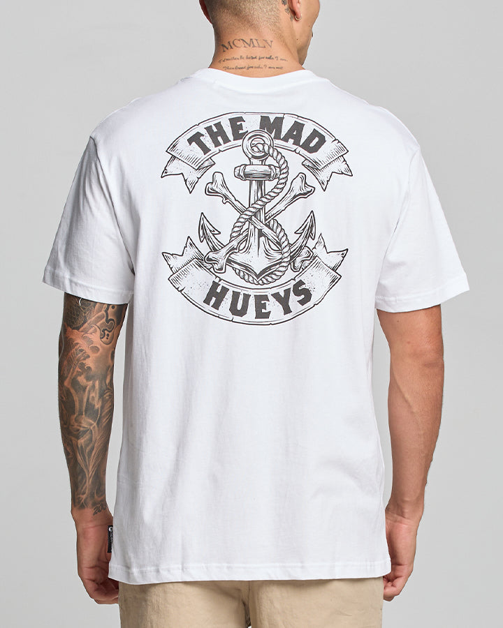 ANCHOR BONES |  SS TEE - WHITE