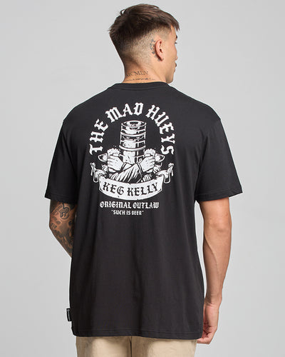 KEG KELLY | SS TEE - BLACK