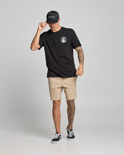 KEG KELLY | SS TEE - BLACK