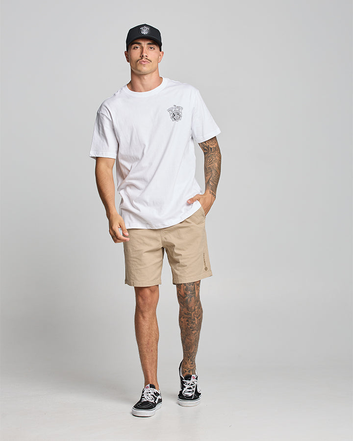 AHOY FKRS | SS TEE - WHITE