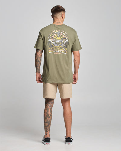 UNTAPPED | SS TEE - OLIVE