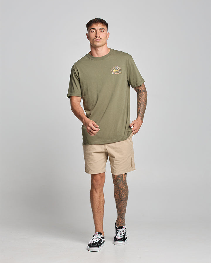 UNTAPPED | SS TEE - OLIVE