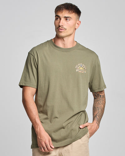 UNTAPPED | SS TEE - OLIVE