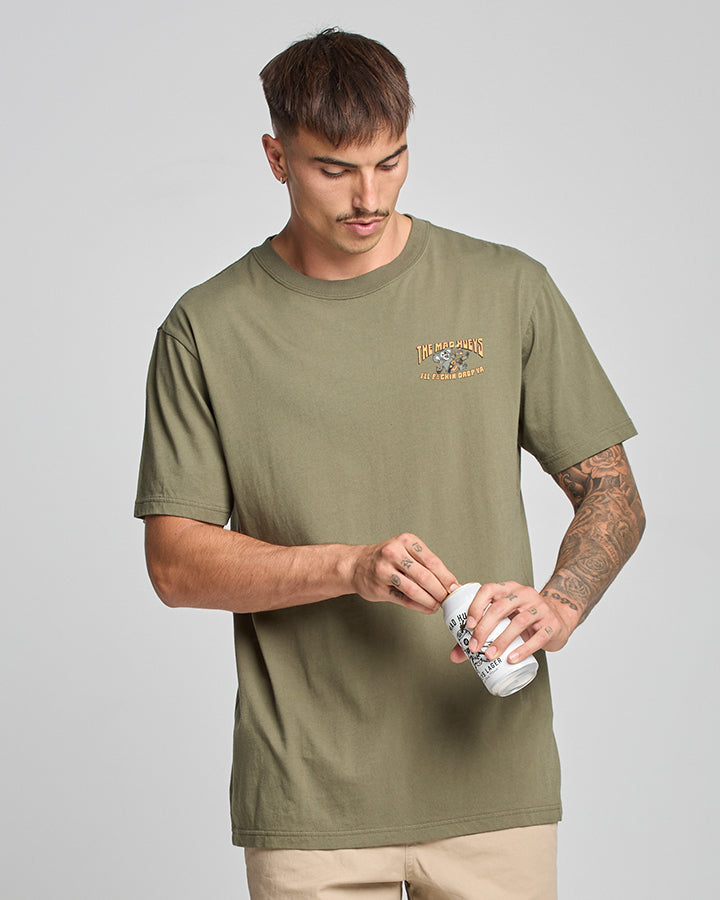 DROP BEAR | SS TEE - OLIVE