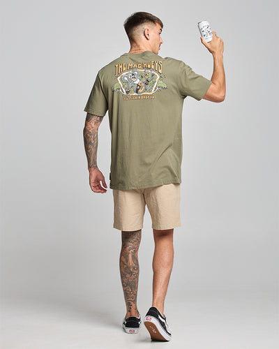 DROP BEAR | SS TEE - OLIVE