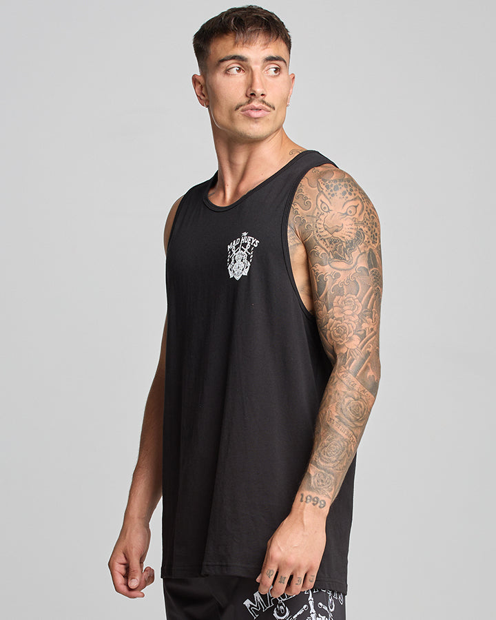 AHOY FKRS | TANK - BLACK