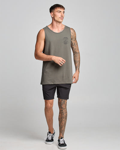 ANCHOR BONES | TANK - CHARCOAL