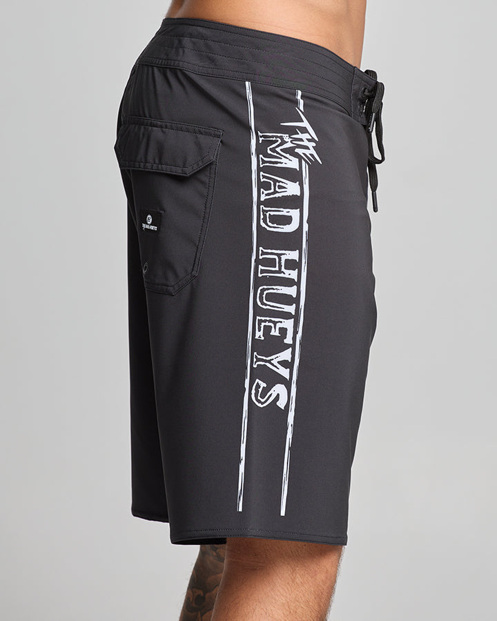 AHOY FKRS | 20" BOARDSHORT - BLACK