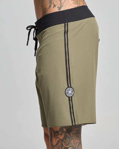 SEND IT | 18" BOARDSHORT - OLIVE