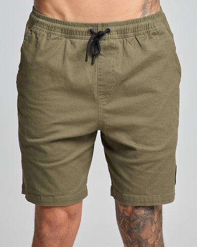 ANCHOR BONES | 18" CHINO SHORT - OLIVE