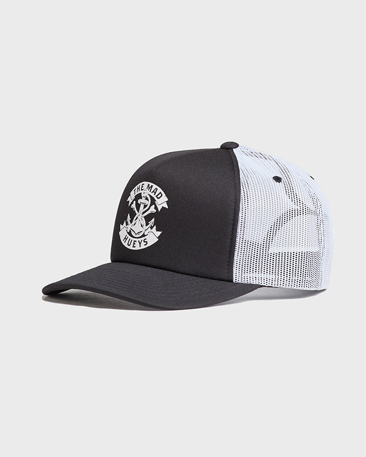 ANCHOR BONES | FOAM TRUCKER - BLACK