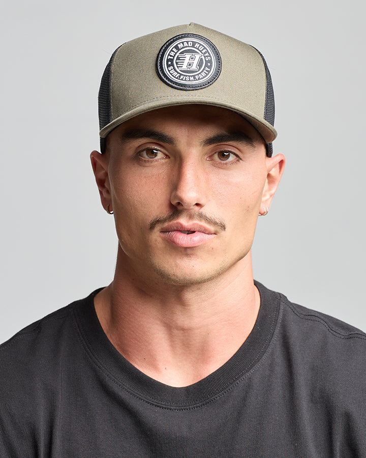 H SERIES | TWILL TRUCKER - OLIVE