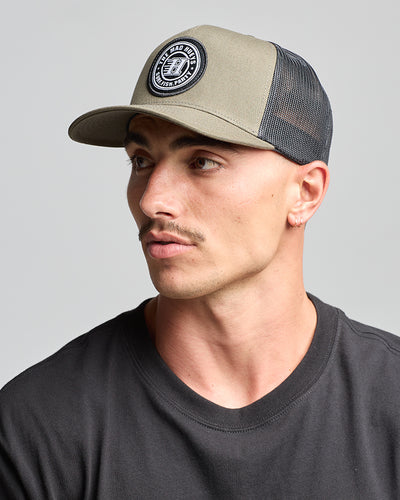 H SERIES | TWILL TRUCKER - OLIVE