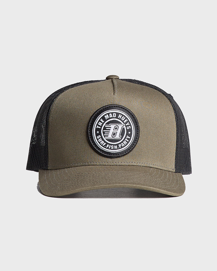 H SERIES | TWILL TRUCKER - OLIVE