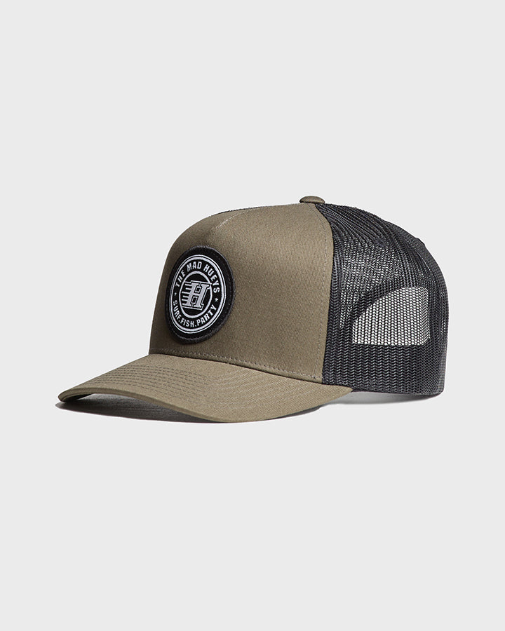 H SERIES | TWILL TRUCKER - OLIVE