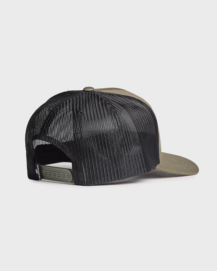 H SERIES | TWILL TRUCKER - OLIVE