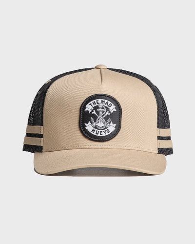 ANCHOR BONES | TWILL TRUCKER - TAN