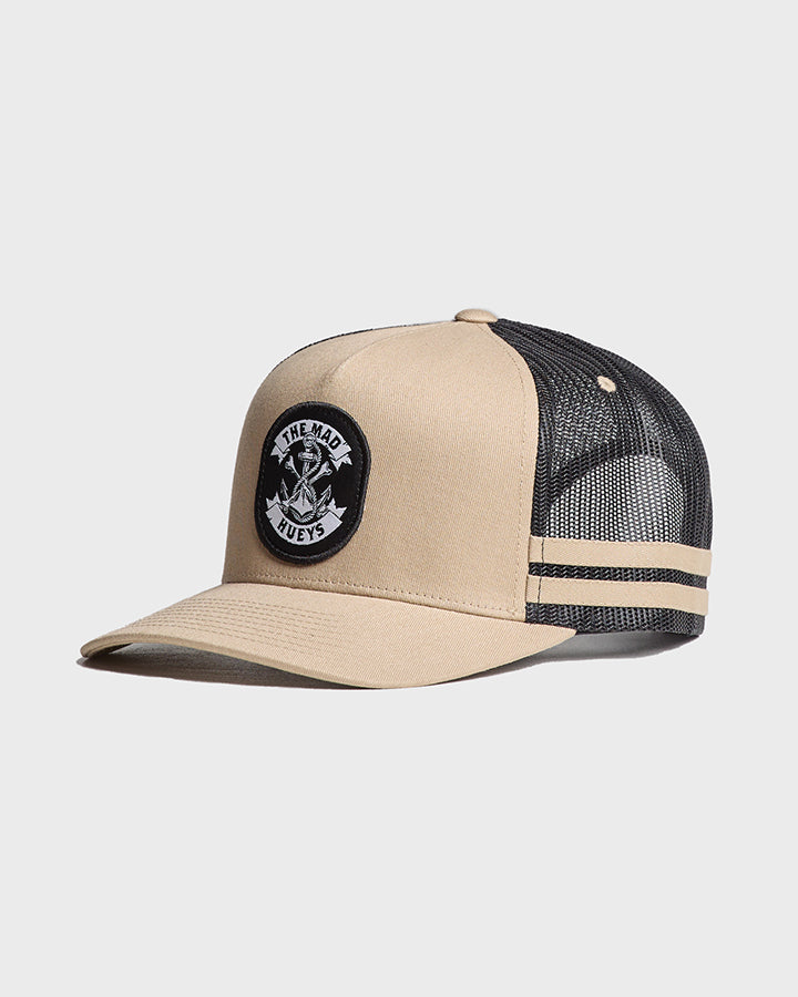 ANCHOR BONES | TWILL TRUCKER - TAN