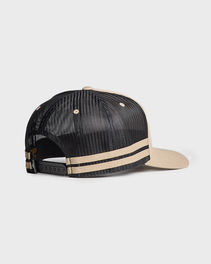 ANCHOR BONES | TWILL TRUCKER - TAN