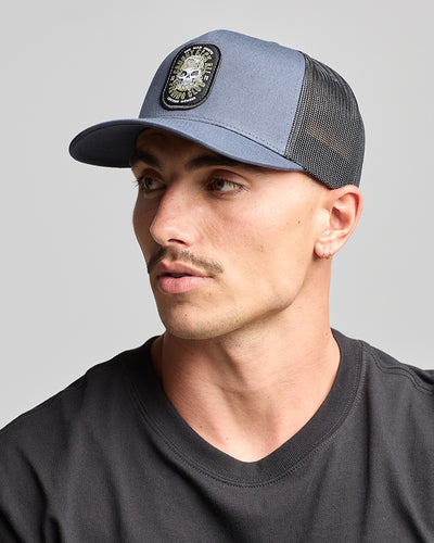 CAUGHT FK ALL | TWILL TRUCKER - NAVY