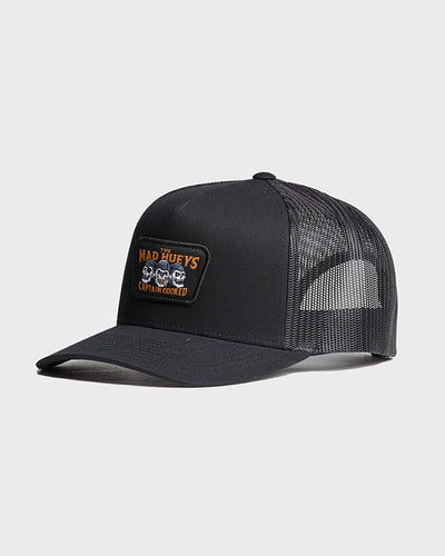 CAPTAIN COOKED | TWILL TRUCKER - BLACK