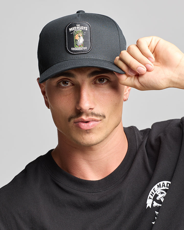 COOKEDATOO | TWILL SNAPBACK - BLACK