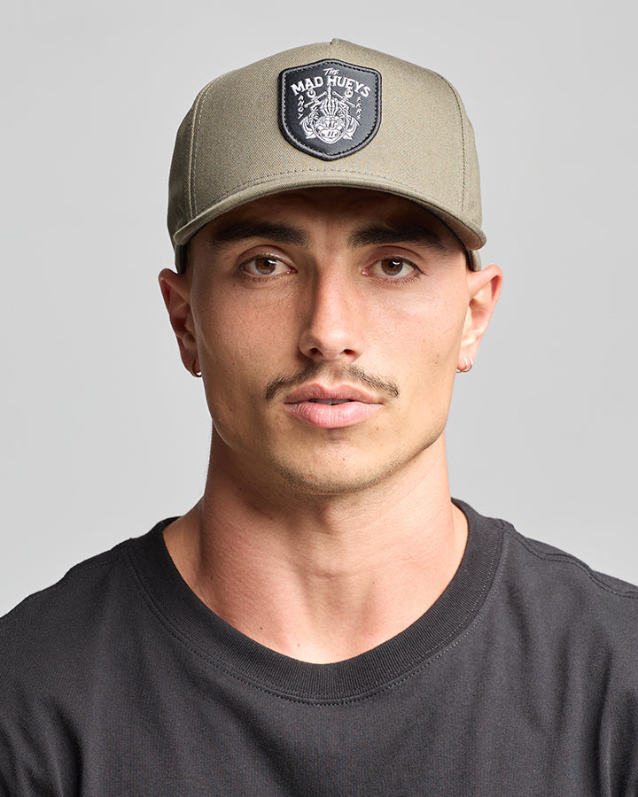 AHOY FKRS | TWILL SNAPBACK - OLIVE