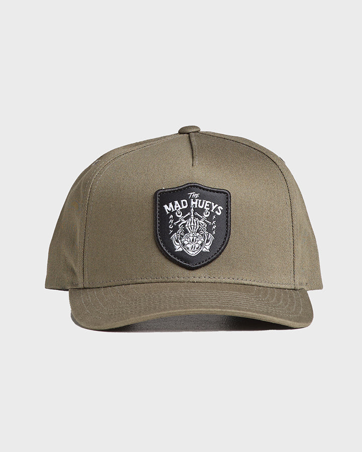 AHOY FKRS | TWILL SNAPBACK - OLIVE