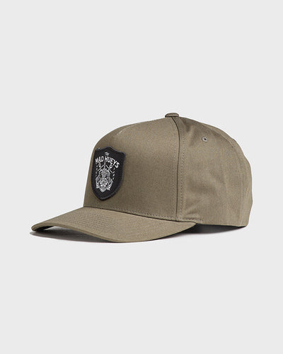 AHOY FKRS | TWILL SNAPBACK - OLIVE