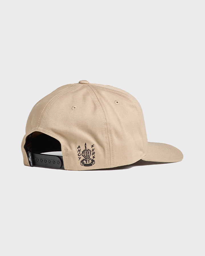 AHOY FKRS | TWILL SNAPBACK - TAN