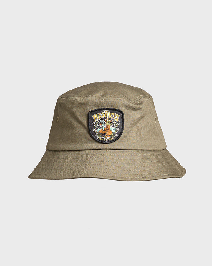 LOVIN EVERY MINUTE | BUCKET HAT - OLIVE