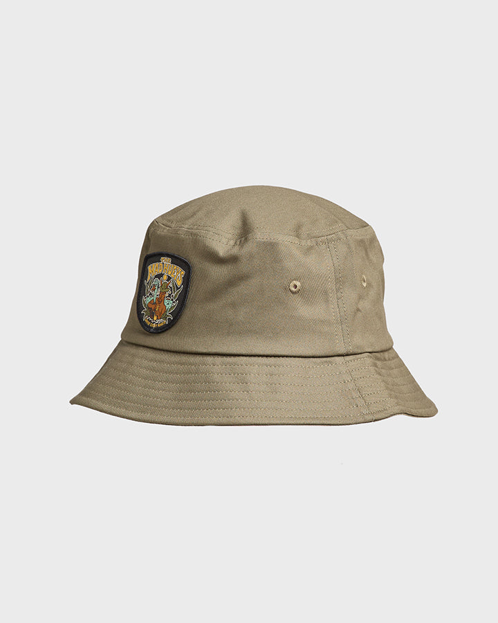 LOVIN EVERY MINUTE | BUCKET HAT - OLIVE