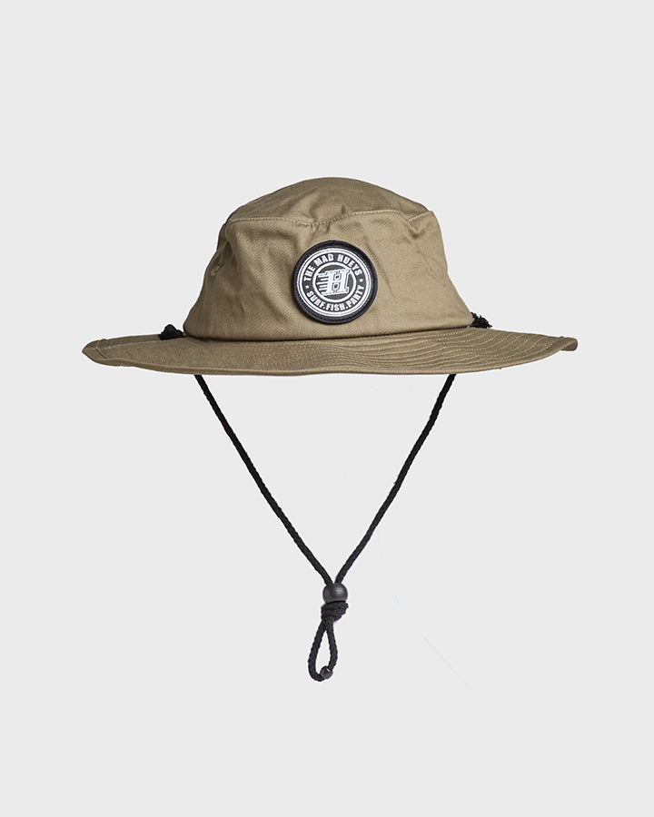 H SERIES | WIDE BRIM HAT - OLIVE