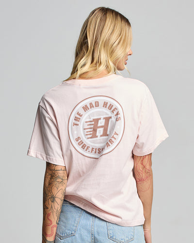 H SERIES | WOMENS SS TEE - FAIRY FLOSS