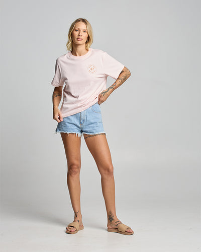 H SERIES | WOMENS SS TEE - FAIRY FLOSS