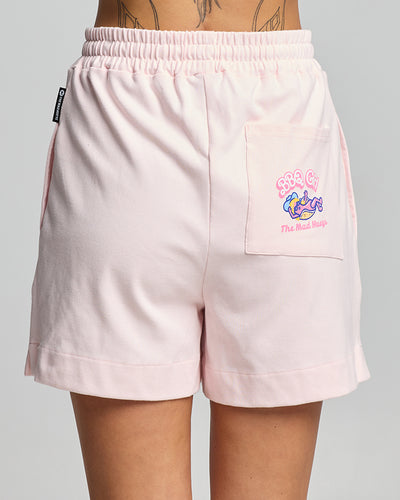 BBQ GIRL | WOMENS SHORTS - FAIRY FLOSS