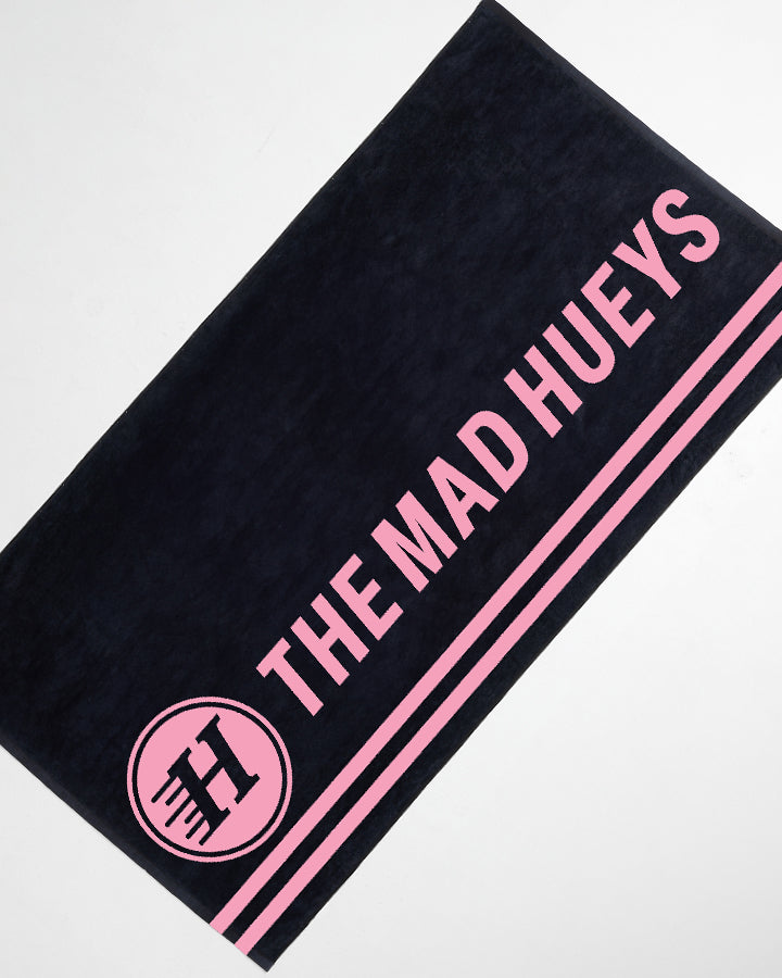 HUEYS | WOMENS SURF TOWEL - BLACK