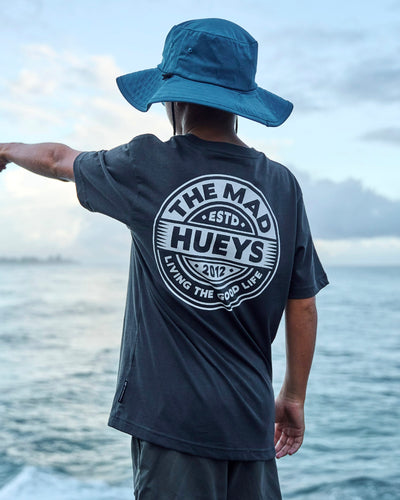 GOOD LIFE HUEYS | YOUTH SS TEE - VINTAGE BLACK