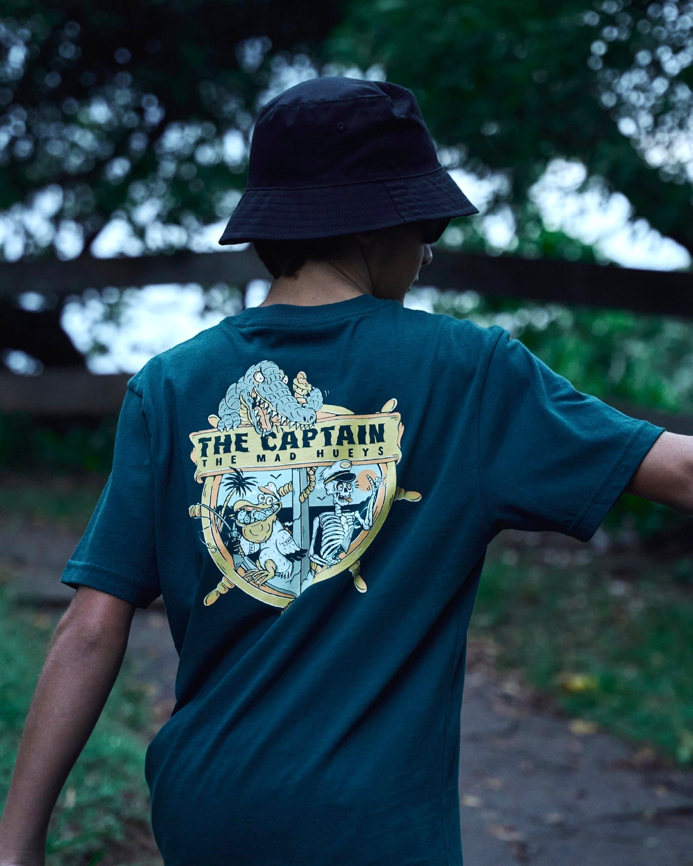 CROC CAPTAIN | YOUTH SS TEE - ATLANTIC
