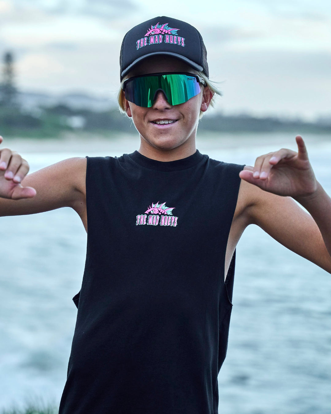 KING COD CODZILLA | YOUTH MUSCLE - BLACK