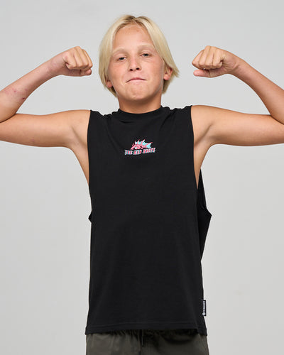 KING COD CODZILLA | YOUTH MUSCLE - BLACK