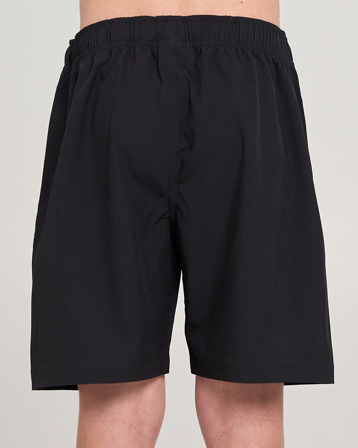 CAUGHT NOTHIN | YOUTH 16" SWIM VOLLEY SHORT - BLACK