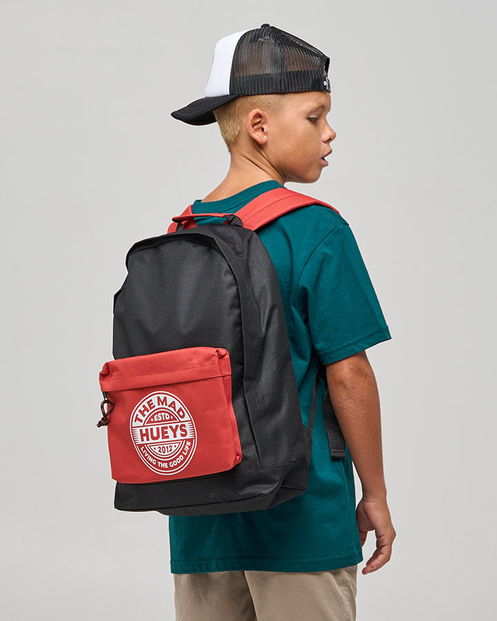 GOOD LIFE HUEYS | YOUTH BACKPACK - BLACK
